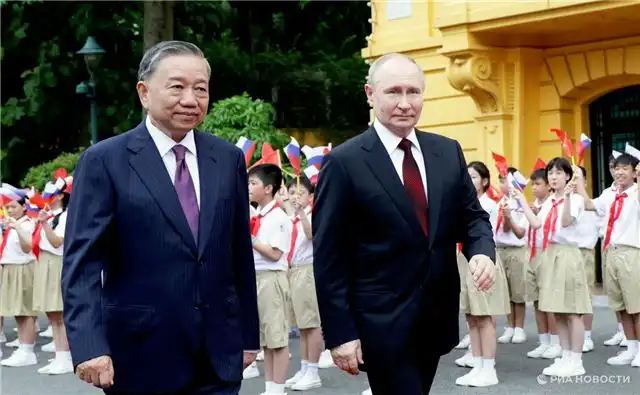 Путин встретится в Кремле с президентом Вьетнама То Ламом